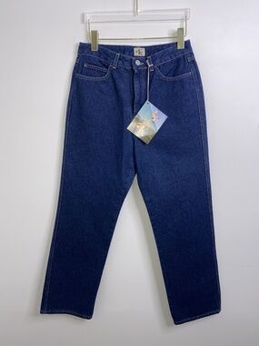 Vintage 90s Calvin Klein Jeans Omega Brooke Jean Sz 27 (10R) Blue NWT Dead Stock